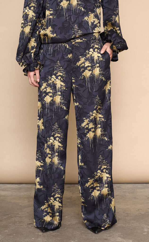 Love & Divine Bukser - Love1024-46 - Gold Print