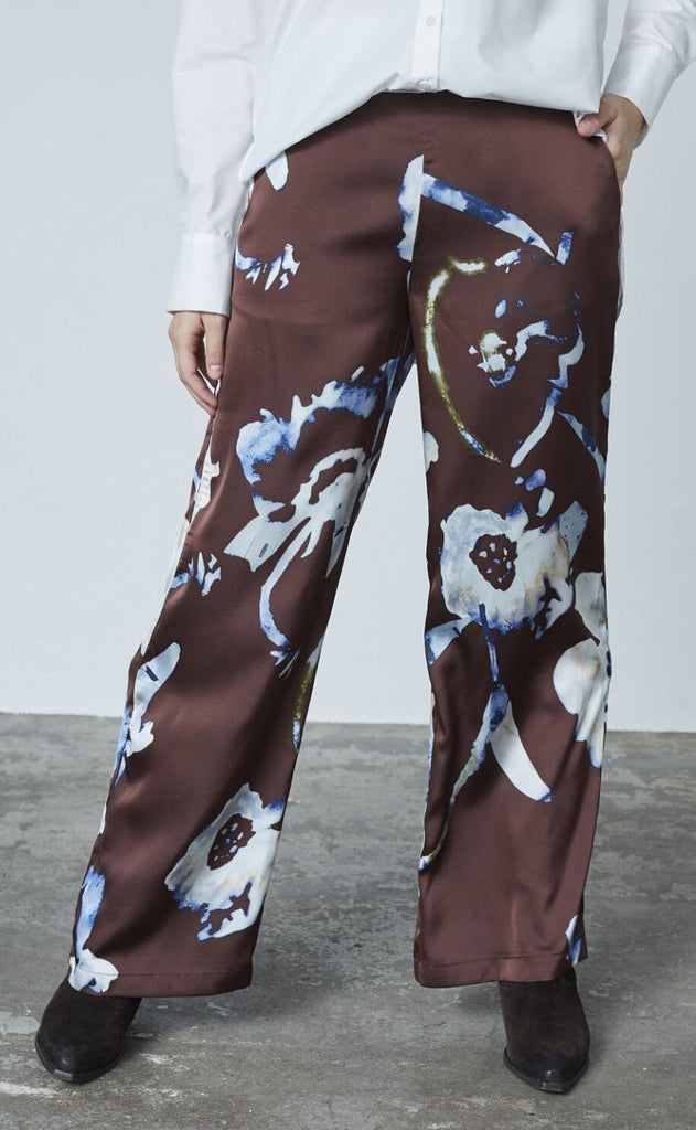 Love & Divine Bukser - Love1024-53 - Choco/Blue