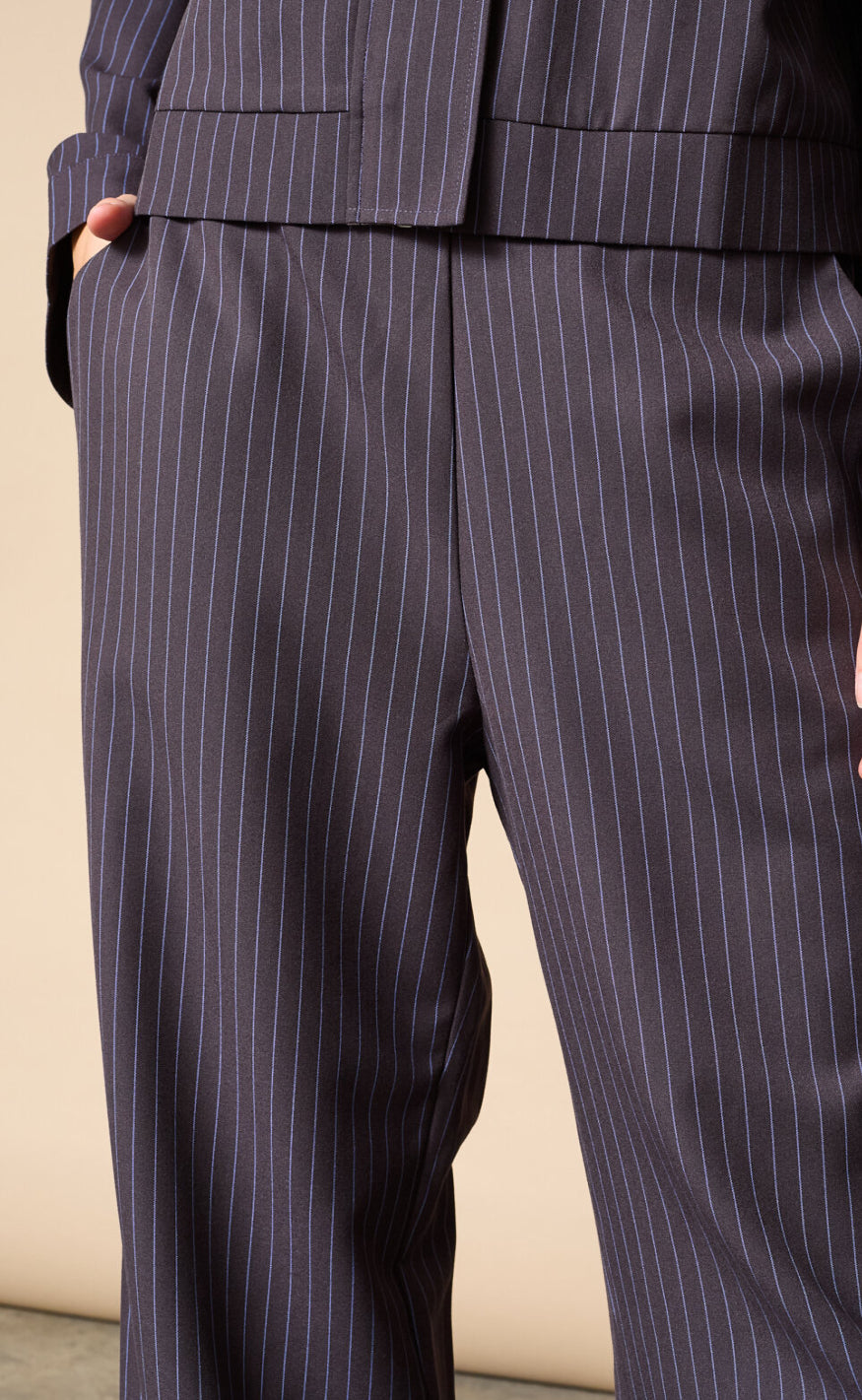 Love & Divine Bukser - Love1024-57 - Blue Pinstripe