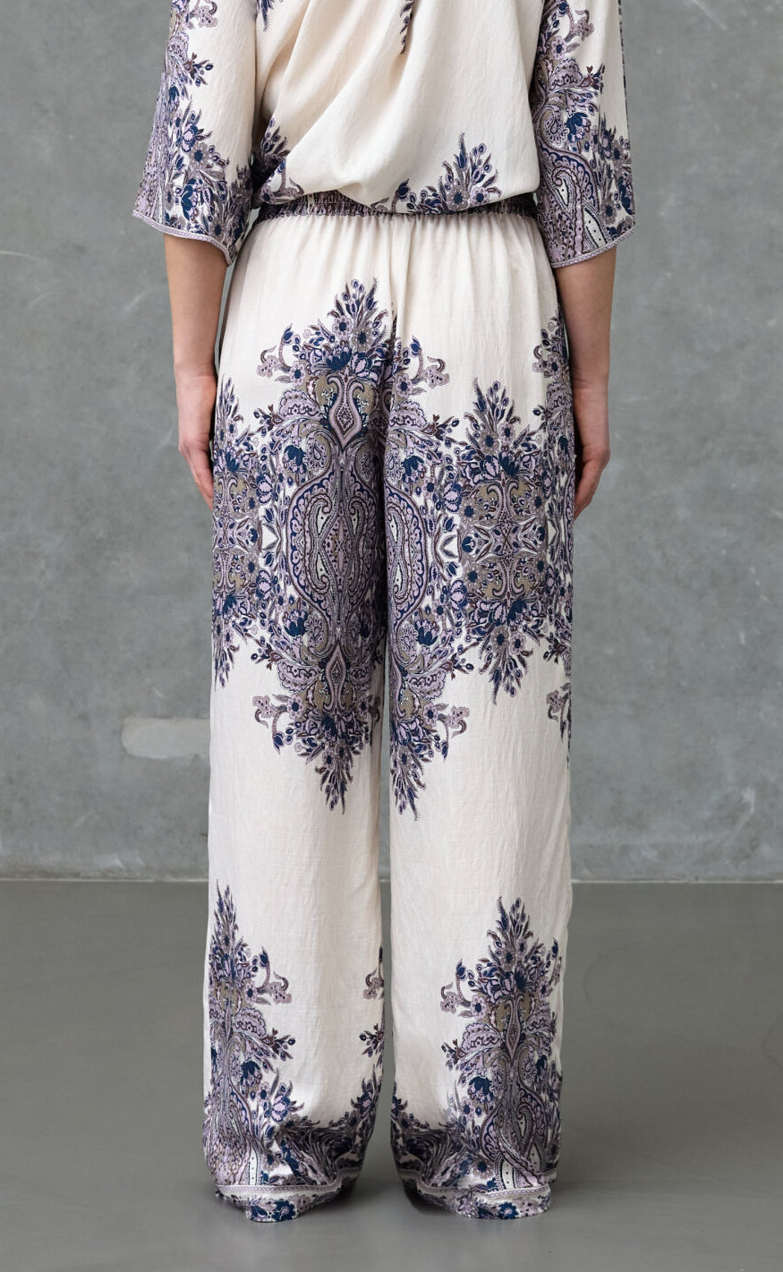 Love & Divine Bukser - Love1024-62 - Champagne Paisley