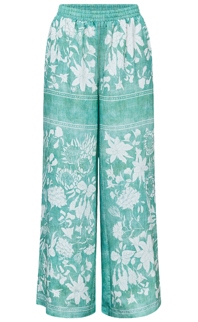 Love & Divine Skjorte - Love1338 - Green Flower