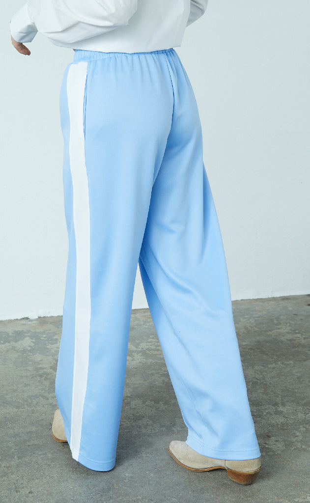 Love & Divine Bukser - Love1284 - D. Blue/White