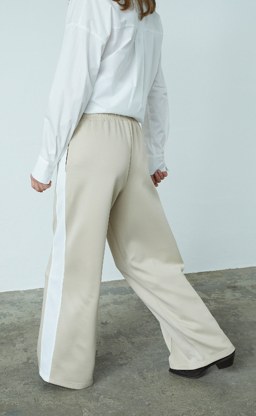 Love & Divine Bukser - Love1284 - Sand/White