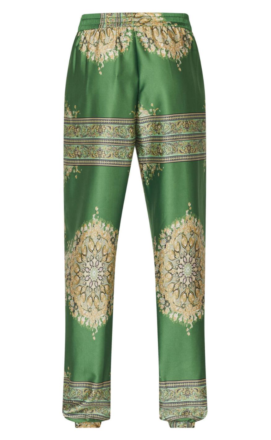 Love & Divine Bukser - Love564-20 - Green Paisley