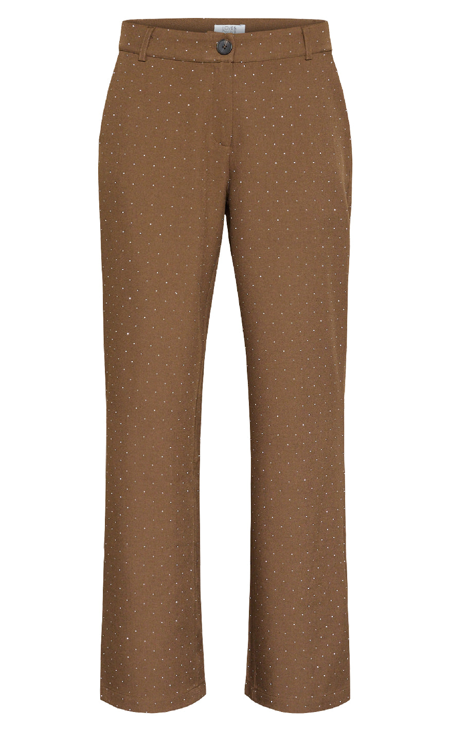 Love & Divine Bukser - Love857-7 - Brown Rhinestone