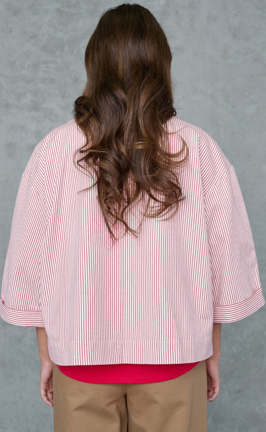 Love & Divine Cardigan - Love1521 - Red Stripes