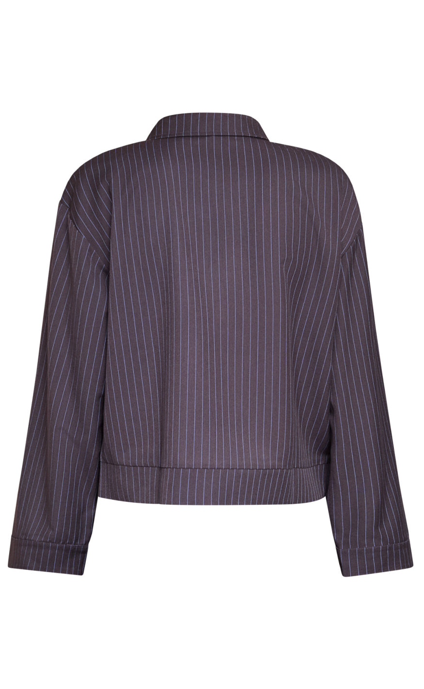 Love & Divine Jakke - Love1471 - Blue Pinstripe