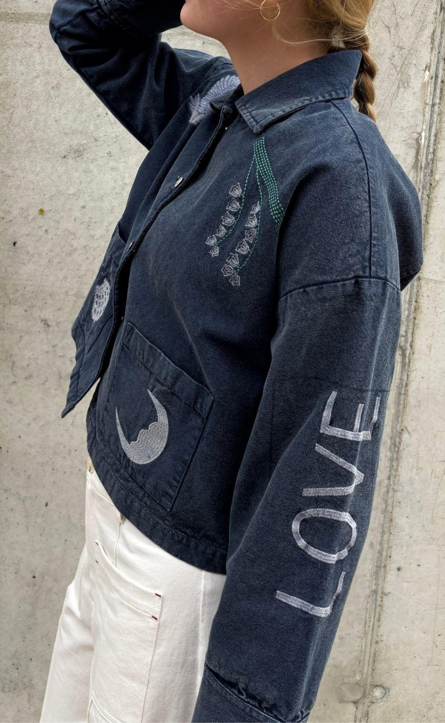 Love & Divine Jakke - Love1612-1 - Navy Wash