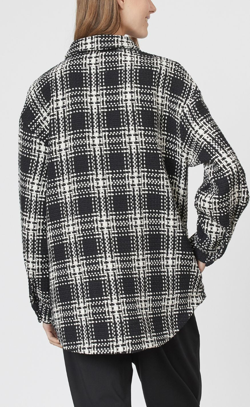 Love & Divine Jakke - Love446-6 - Black Check