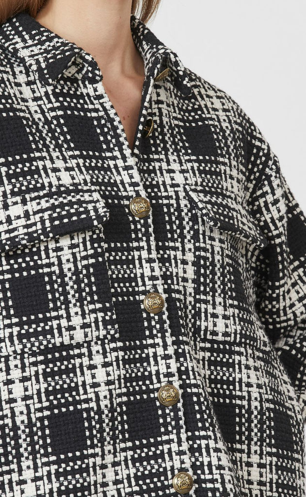 Love & Divine Jakke - Love446-6 - Black Check