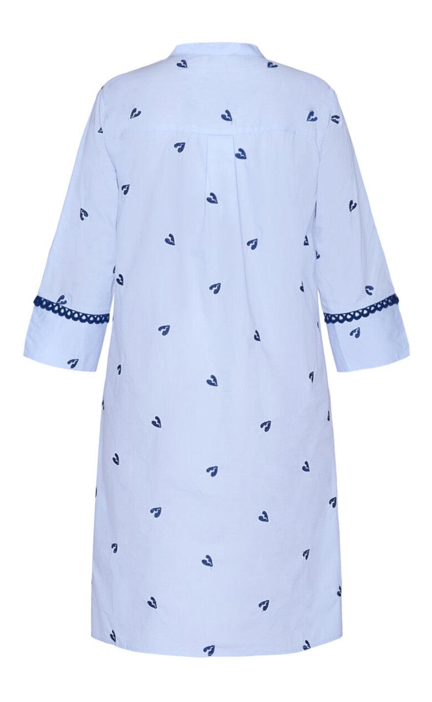 Love & Divine Kjole - Love1011-1 - Light Blue/Navy