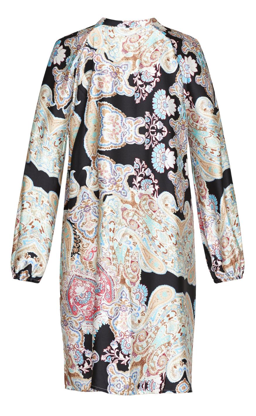Love & Divine Kjole - Love1048 - Mint Paisley