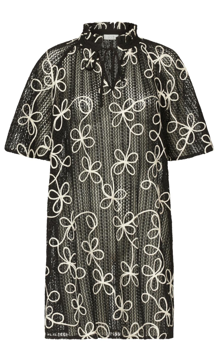 Love & Divine Kjole - Love1116 - Black/Cream