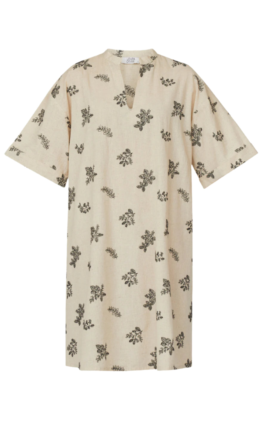 Love & Divine Kjole - Love1121 - Cream/Black