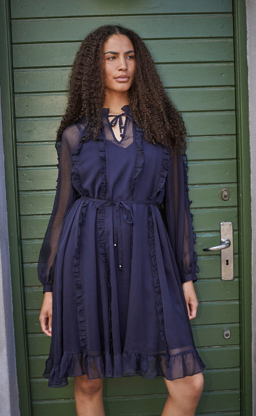 Love & Divine Kjole - Love1359 - Navy