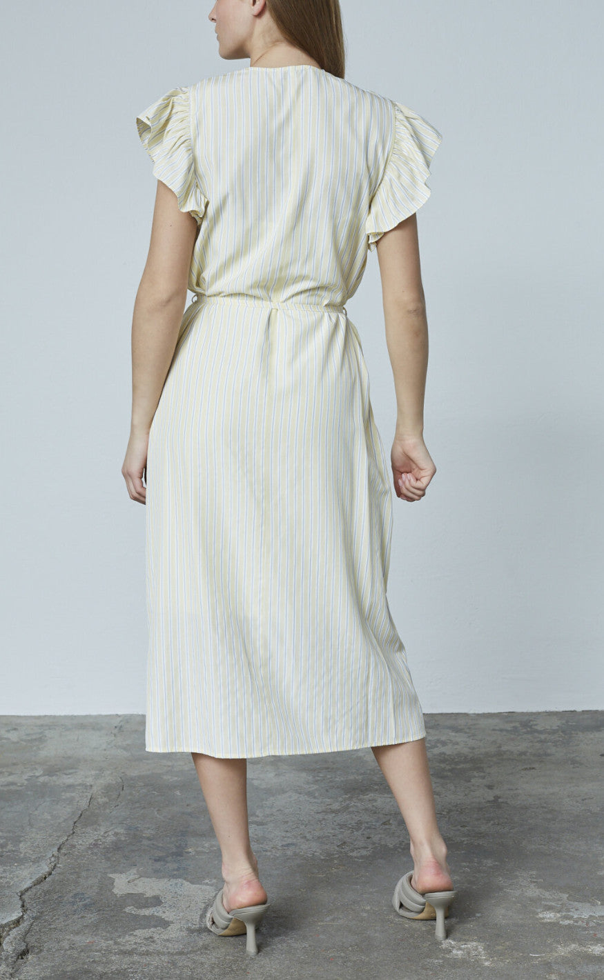 Love & Divine Kjole - Love1383 - Baby Banana/Stripe