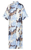 Love & Divine Kjole - Love1397 - Blue Waterprint