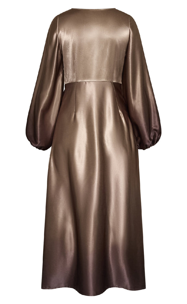 Love & Divine Kjole - Love1404 - Brown Comb.