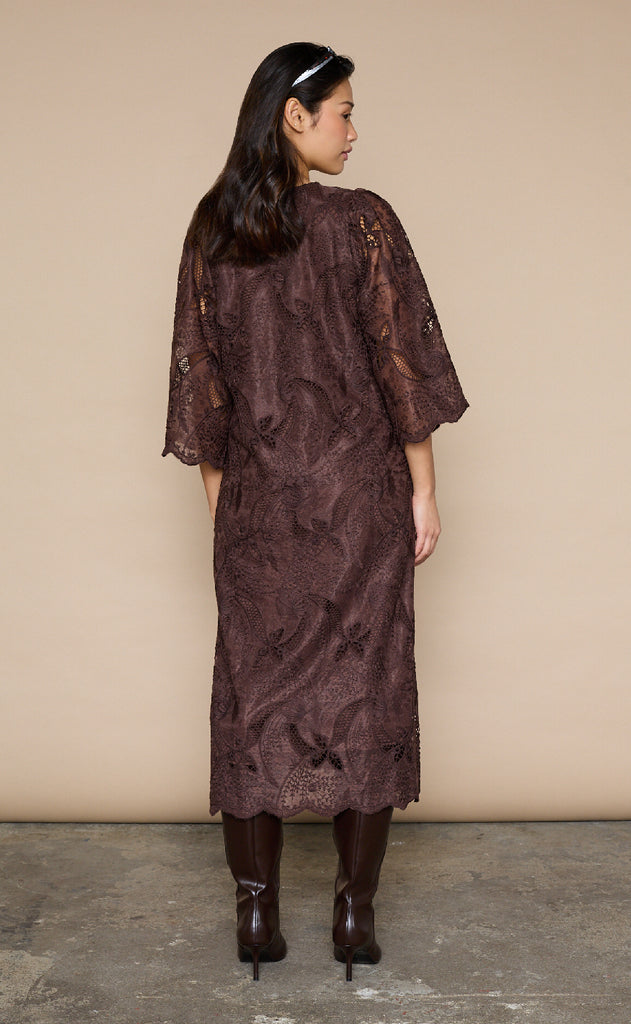 Love & Divine Kjole - Love1444 - Chocolate