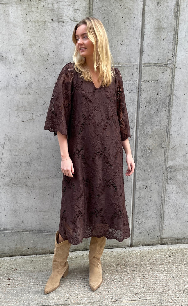 Love & Divine Kjole - Love1444 - Chocolate