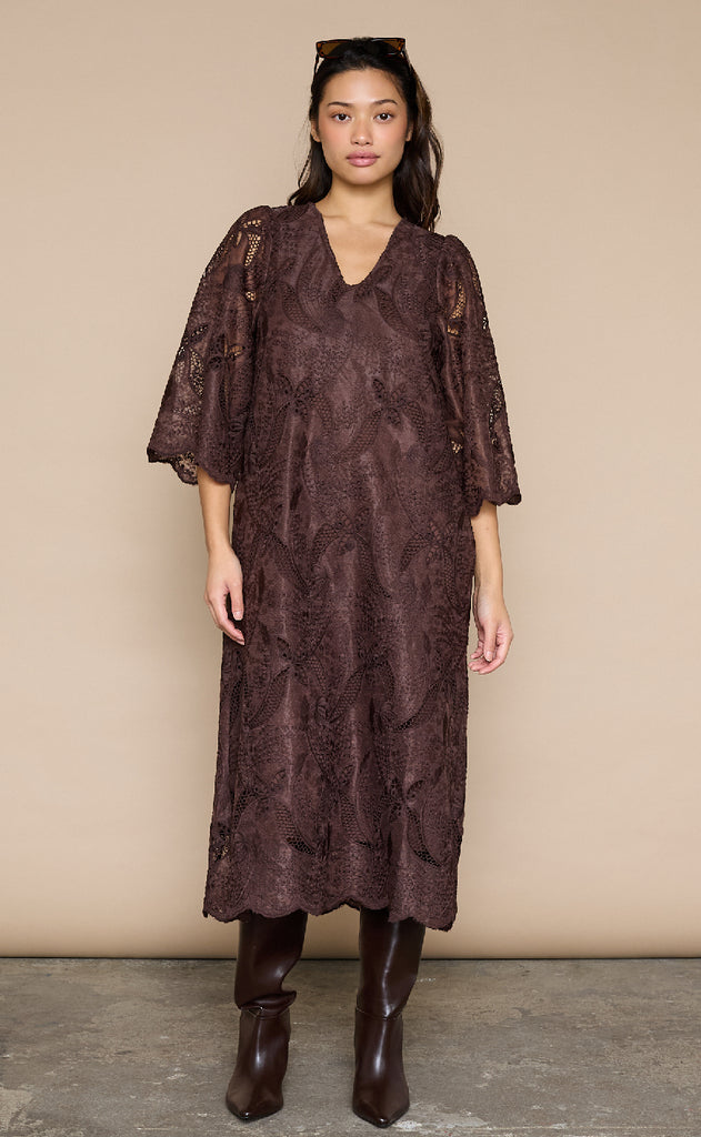 Love & Divine Kjole - Love1444 - Chocolate