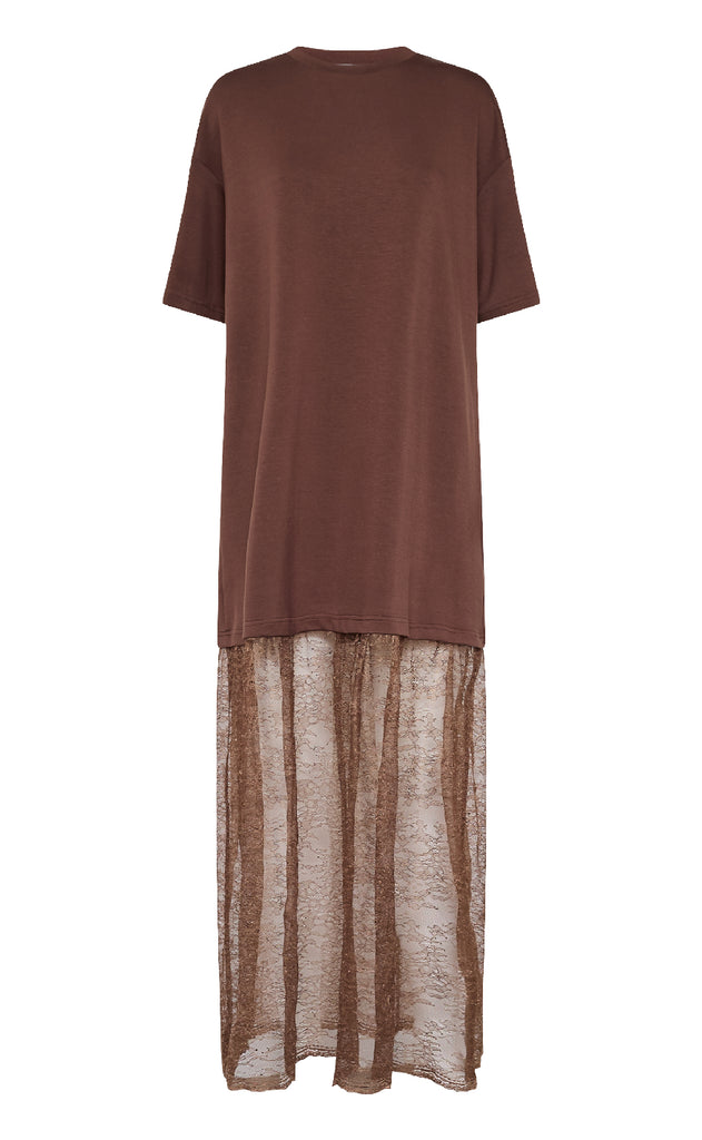 Love & Divine Kjole - Love1447 - Brown