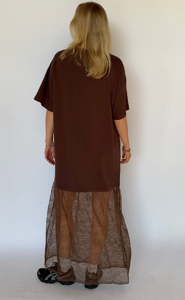 Love & Divine Kjole - Love1447 - Brown