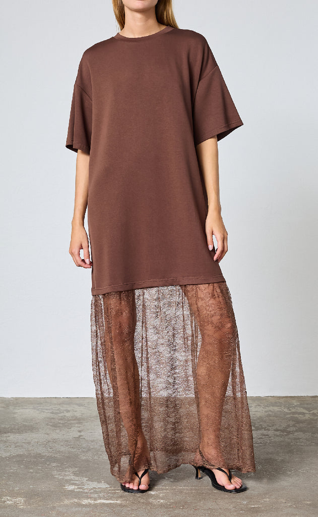 Love & Divine Kjole - Love1447 - Brown