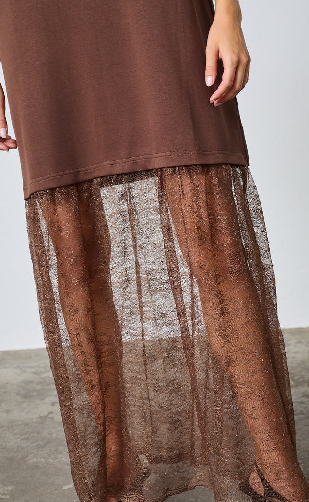 Love & Divine Kjole - Love1447 - Brown