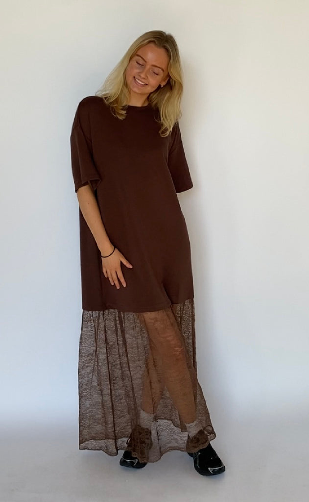 Love & Divine Kjole - Love1447 - Brown