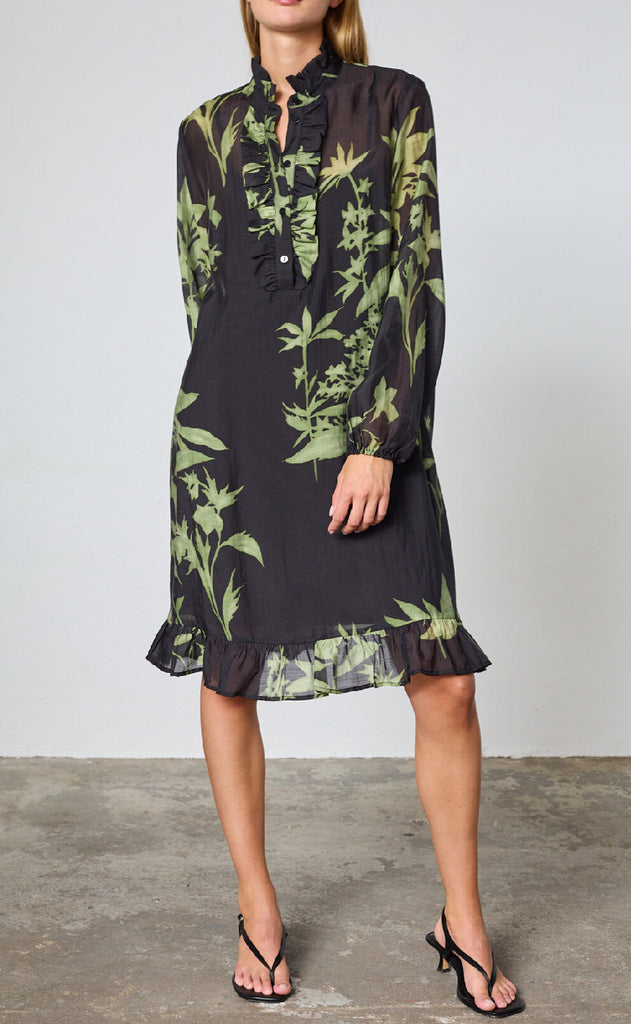 Love & Divine Kjole - Love1449 - Green Leaf