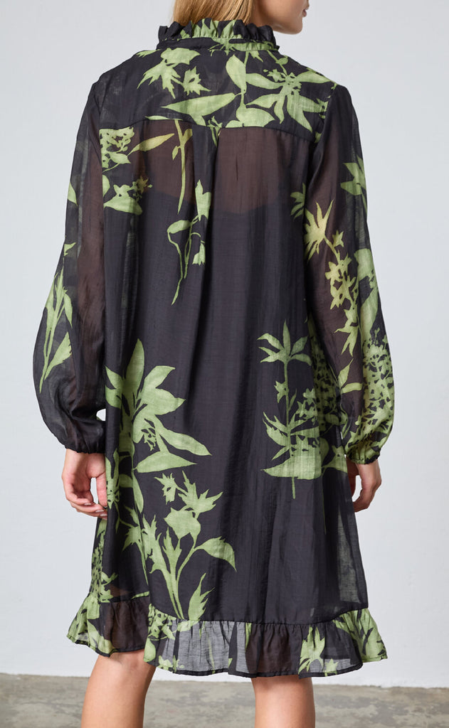 Love & Divine Kjole - Love1449 - Green Leaf