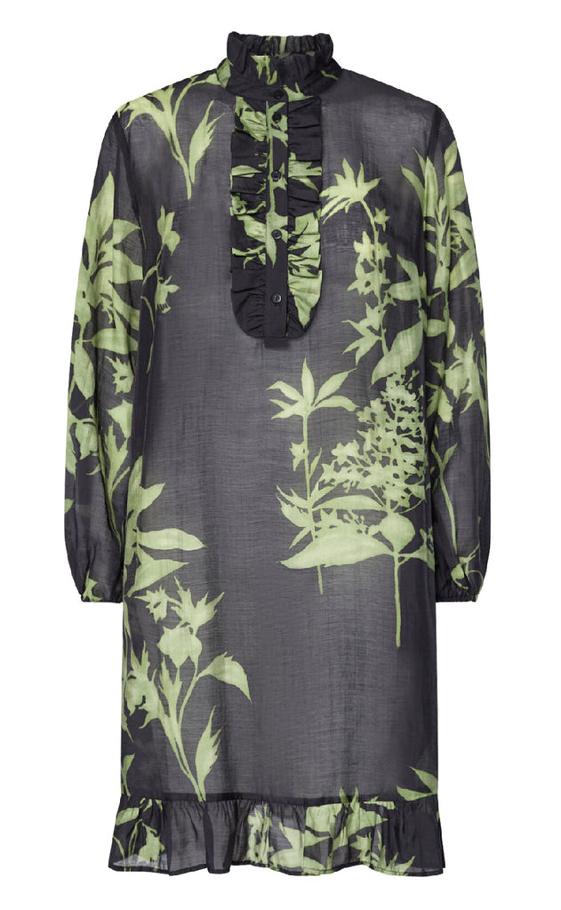 Love & Divine Kjole - Love1449 - Green Leaf