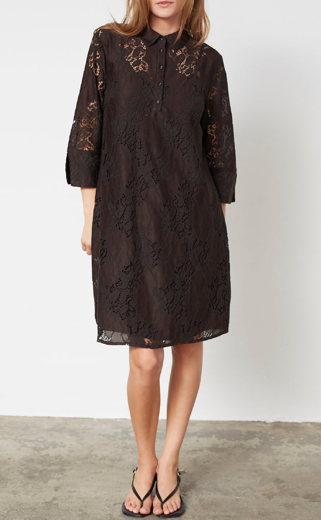 Love & Divine Kjole - Love441-39 - D. Chocolate