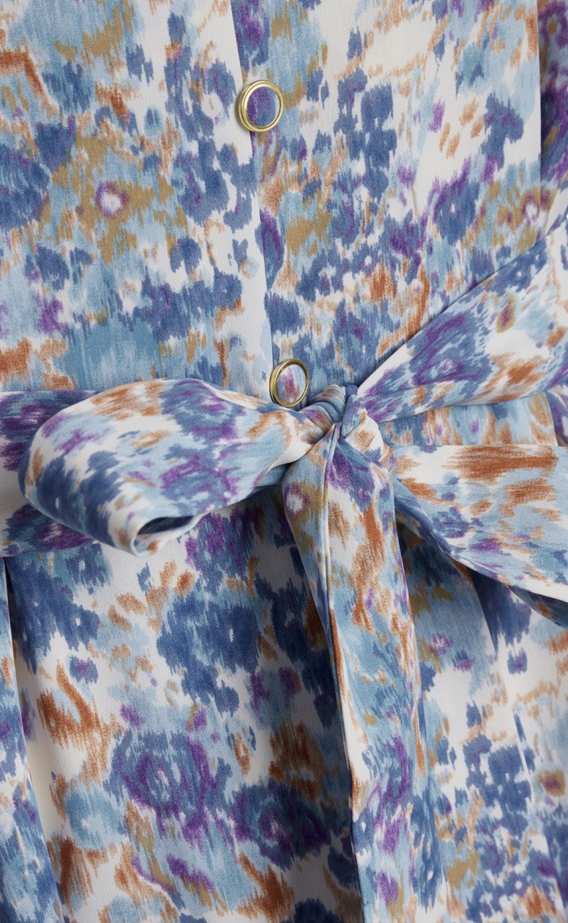 Love & Divine Kjole - Love627-6 - Blue Comb.
