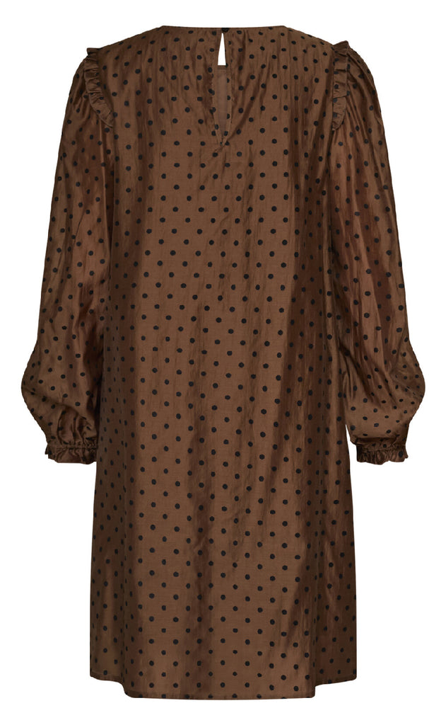 Love & Divine Kjole - Love870-3 - Chocolate/Dot