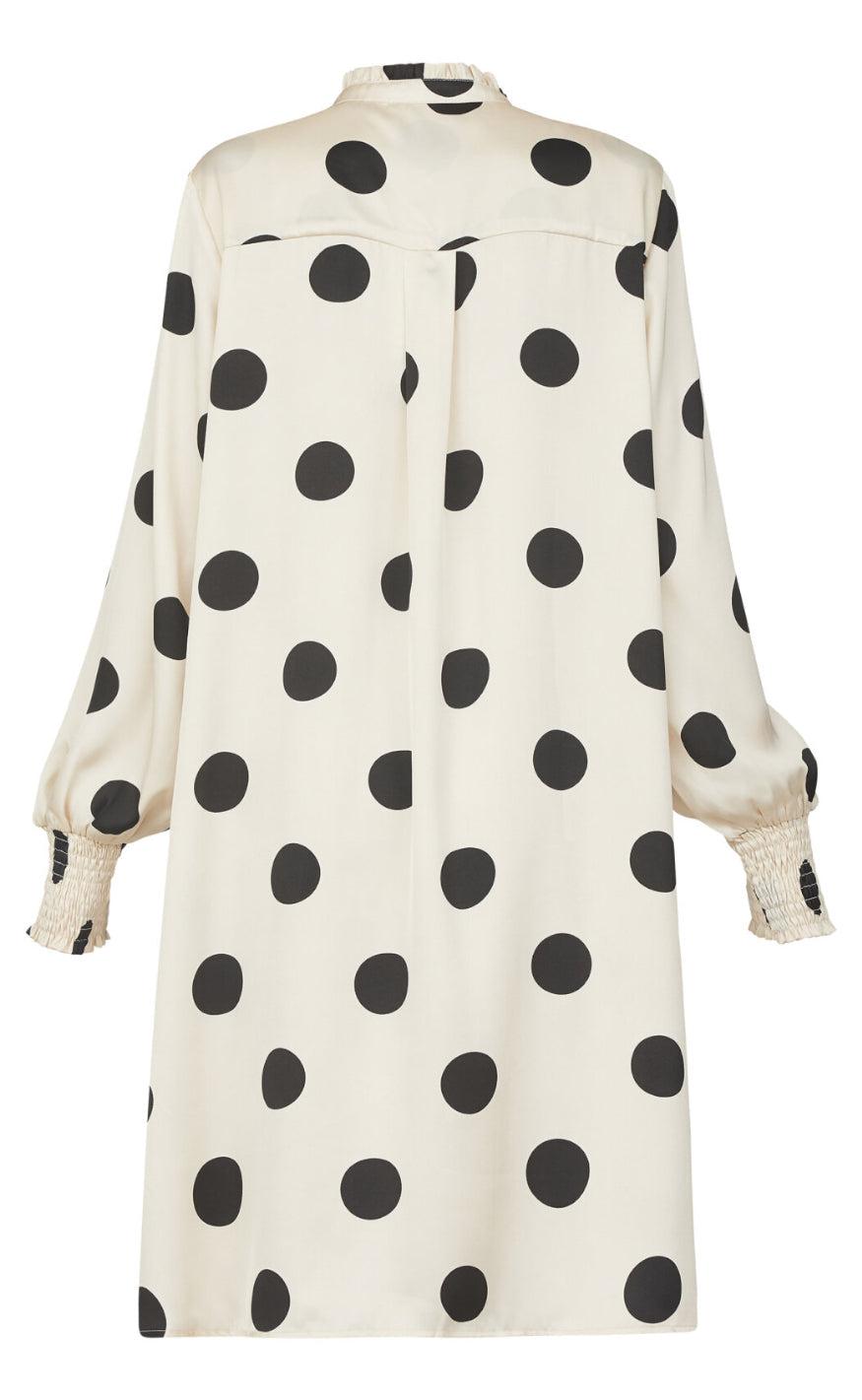 Love & Divine Kjole - Love876-6 - Cream Dot