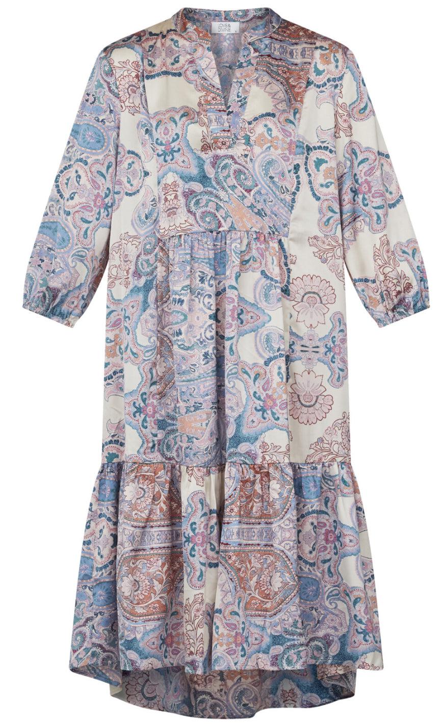 Love & Divine Kjole - Love958-5 - Paisley