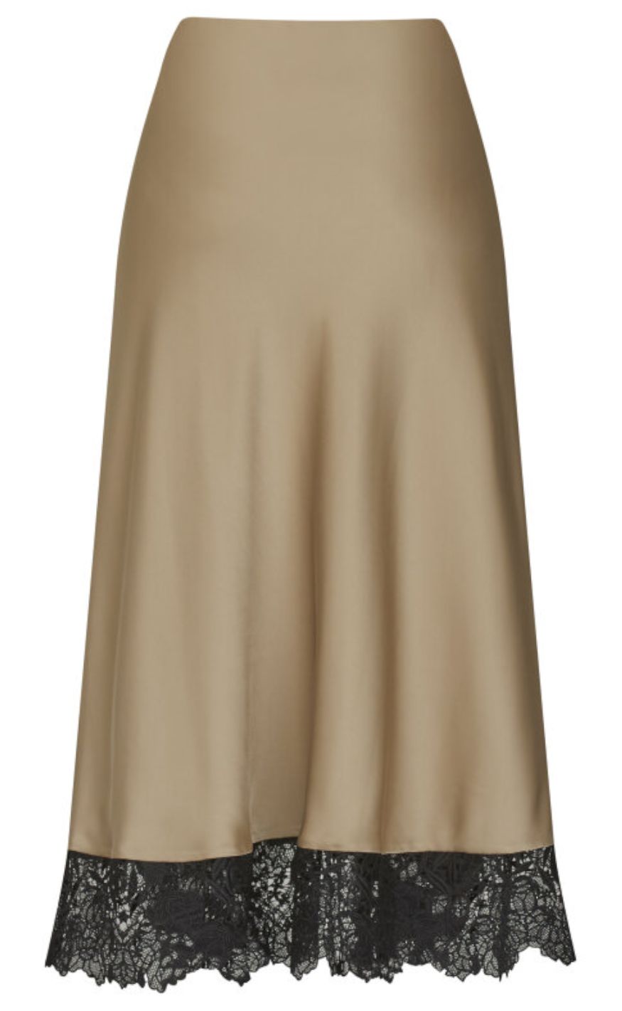 Love & Divine Nederdel - Love1118 - Beige/Black