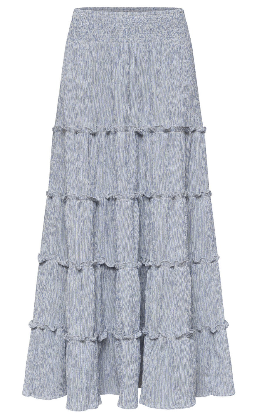 Love & Divine Nederdel - Love1326 - Blue/White Stripe