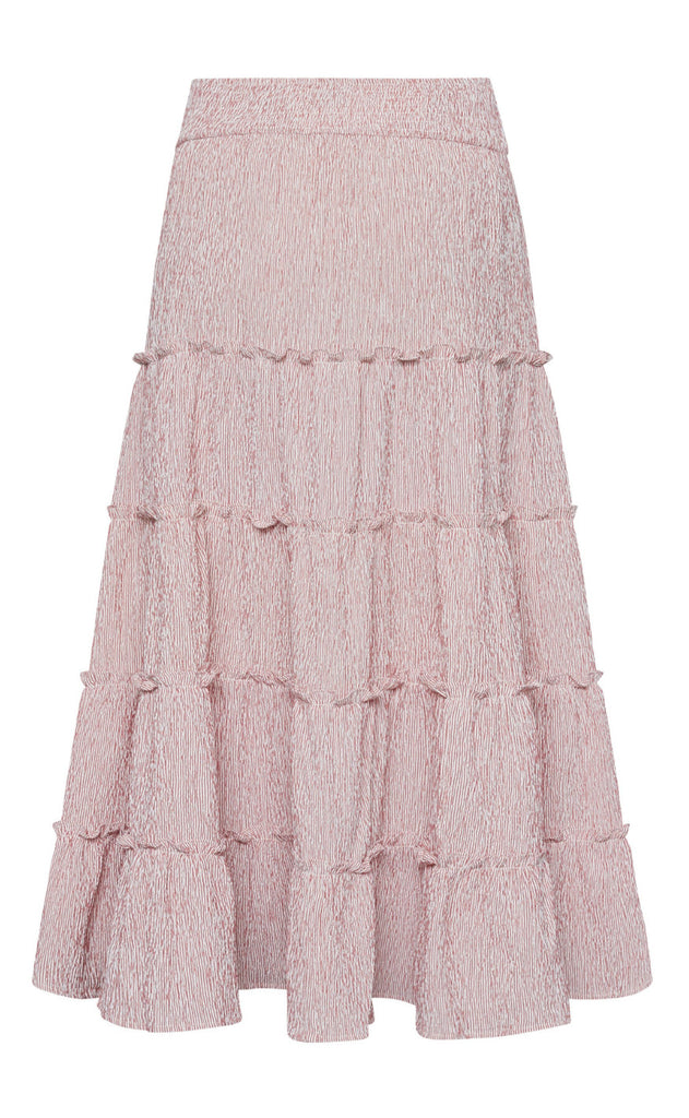 Love & Divine Nederdel - Love1326 - Red/White Stripe