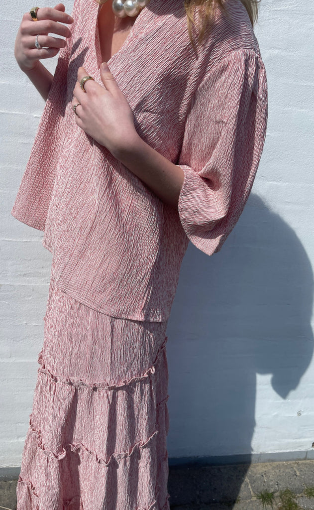 Love & Divine Nederdel - Love1326 - Red/White Stripe