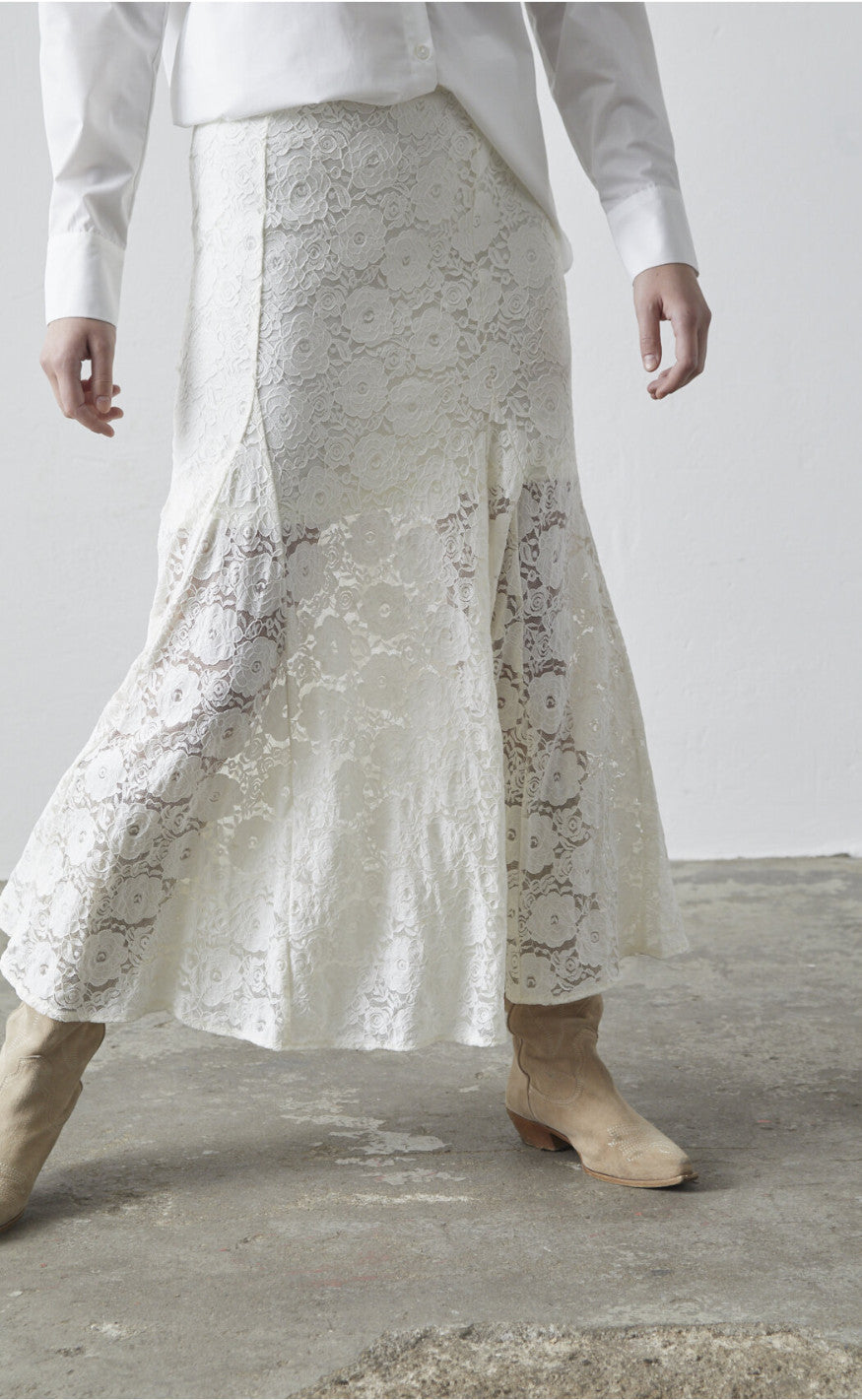 Love & Divine Nederdel - Love1346 - Cream