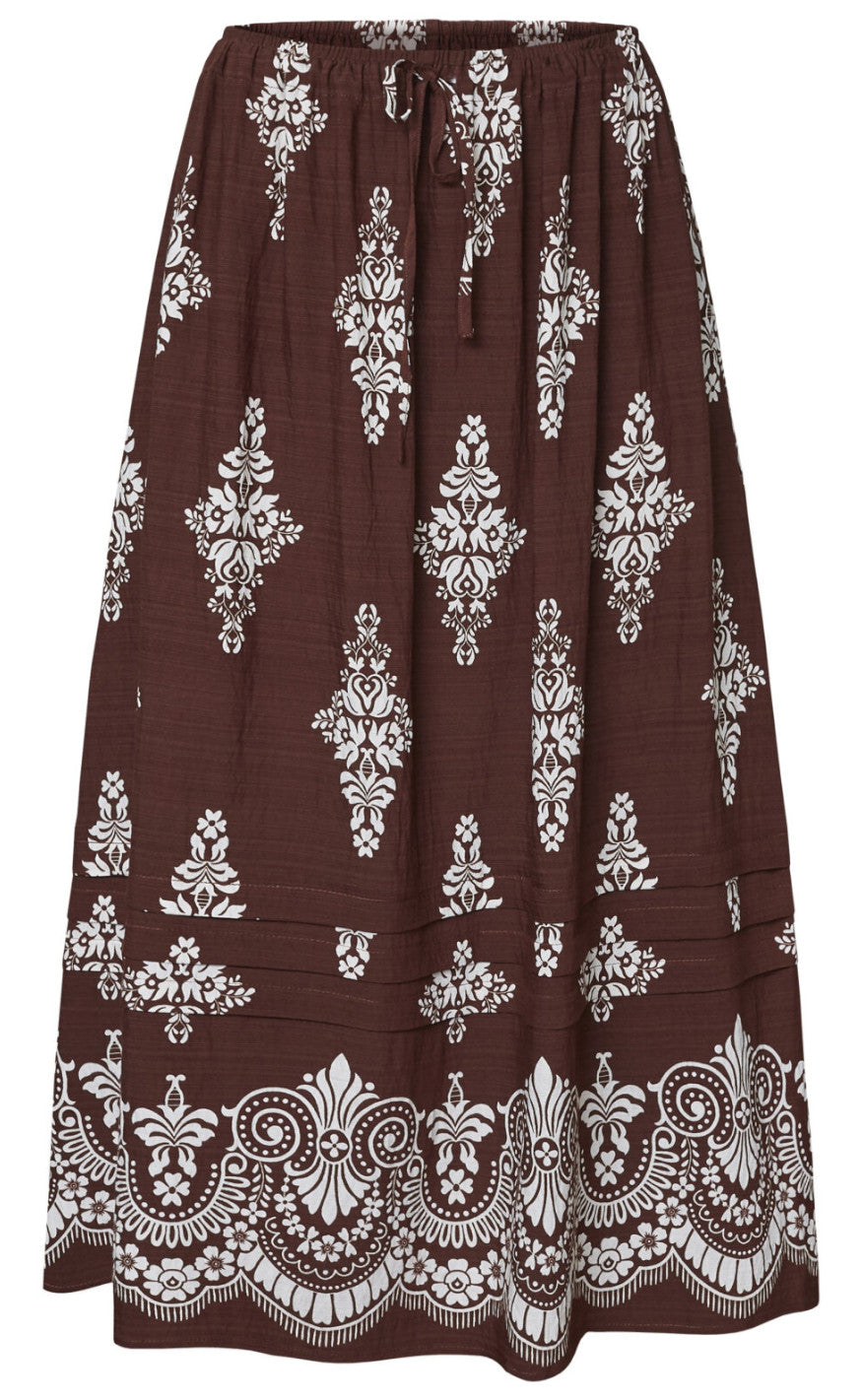 Love & Divine Nederdel - Love1369 - Brown/Paisley