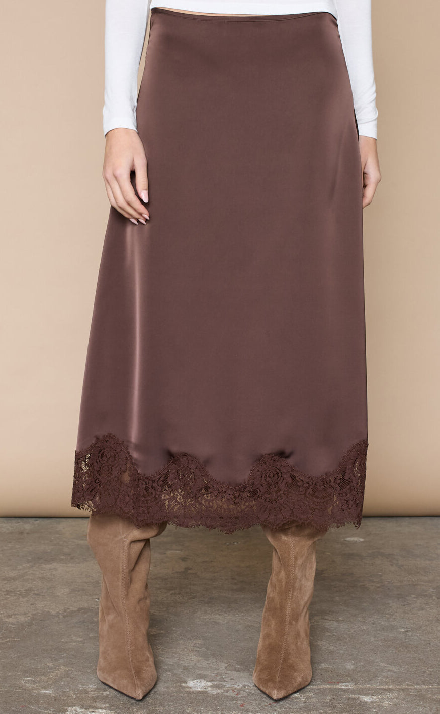 Love & Divine Nederdel - Love1503 - D. Chocolate