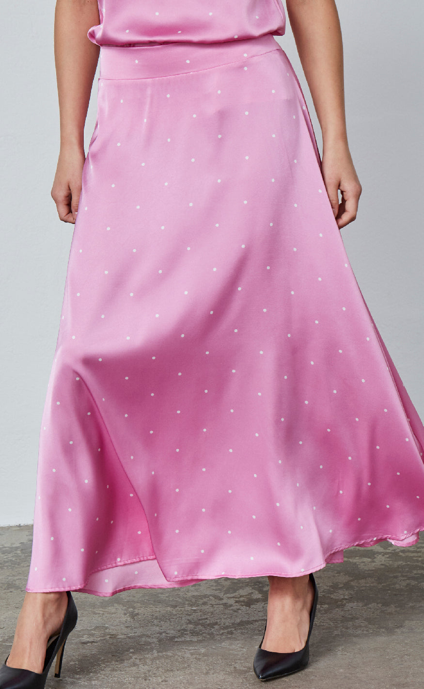 Love & Divine Nederdel - Love908-1 - Pink/Dot