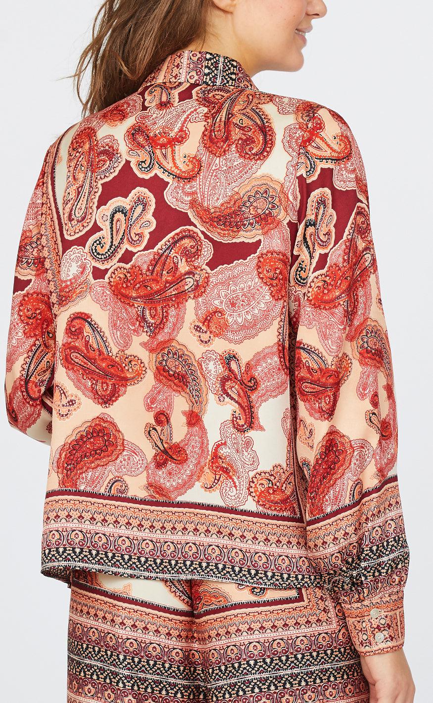 Love & Divine Skjorte - Love1084 - Red Scarf