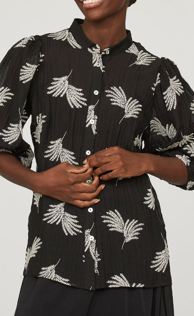 Love & Divine Skjorte - Love1152 - Black/Cream