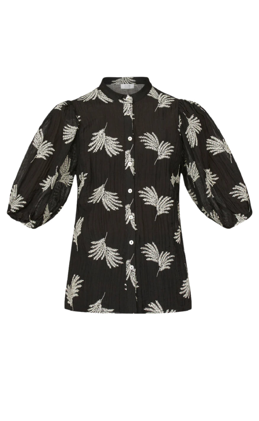 Love & Divine Skjorte - Love1152 - Black/Cream