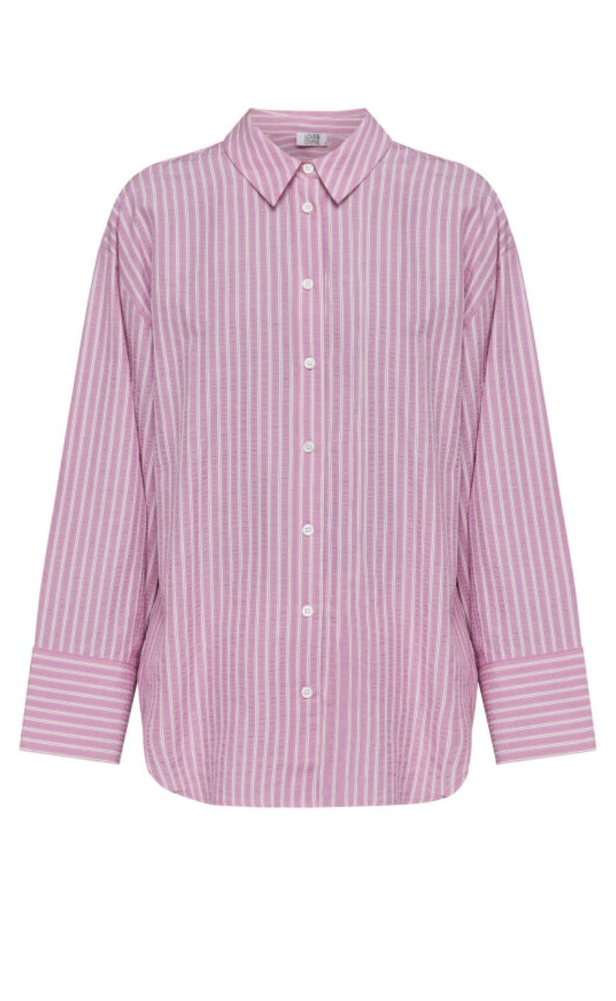 Love & Divine Skjorte - Love1225-2 - Barbie/Stripe